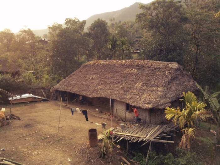 Konyak House, Mon, Nagaland